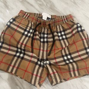 Toddler Burberry shorts authentic.
